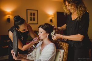 Bridal hair & makeup services in Riviera Maya, Mexico by Doranna Team
