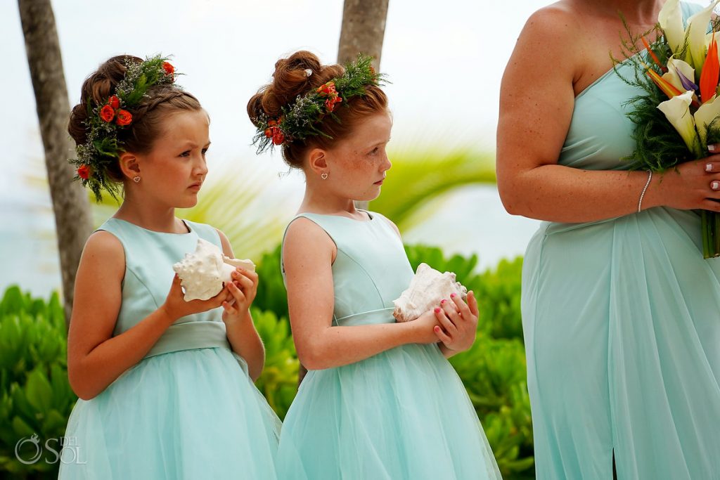 Flower Girls Hairstyles Doranna Wedding Hairstylist Riviera Maya