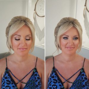Natural bridal makeup by Doranna Wedding Hairstylist & Bridal Makeup Artist in Playa del Carmen