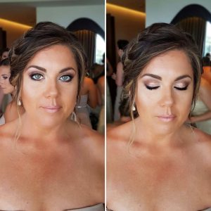 Smokey eyes makeup by Doranna Wedding Hairstylist & Bridal Makeup Artist at Thompson Playa del Carmen, Mexico