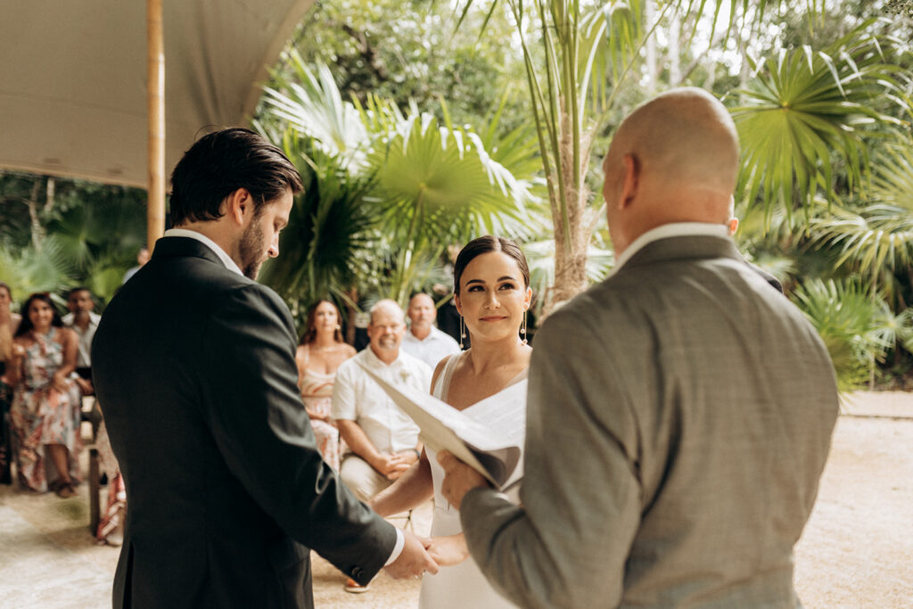 Flawless Bridal Hair & Makeup at Kima Tulum by Doranna Hairstylist. Conie Weddings Photography