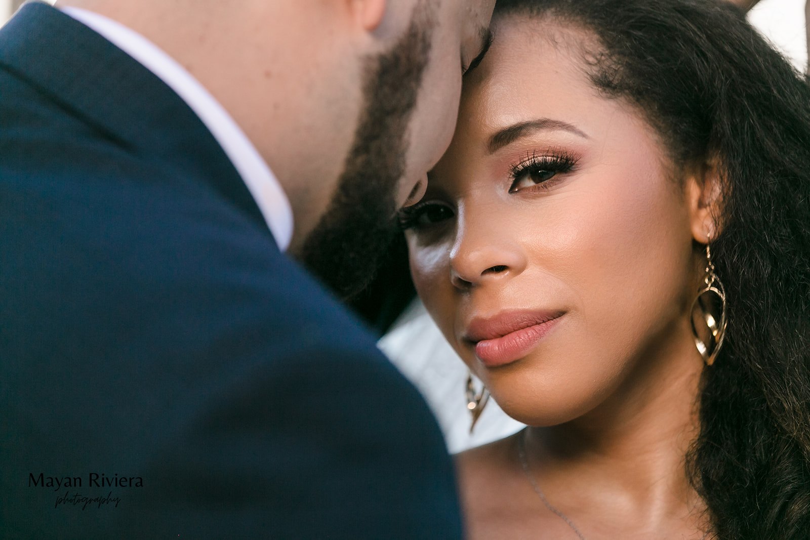 Bridal Makeup by Doranna Hairstylist & Makeup at Blue Venado Seaside, Mexico. Mayan Riviera Photography