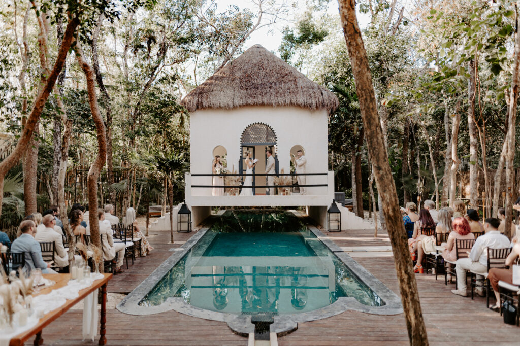 Destination Wedding at Ambre Epices Tulum, Mexico.