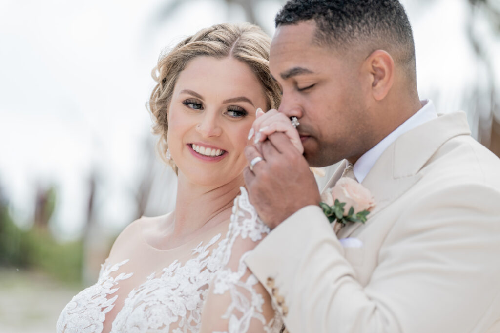 Wedding Updo at Blue Venado Weddings by Doranna Hairstylist & Makeup Artists in Riviera Maya, Mexico